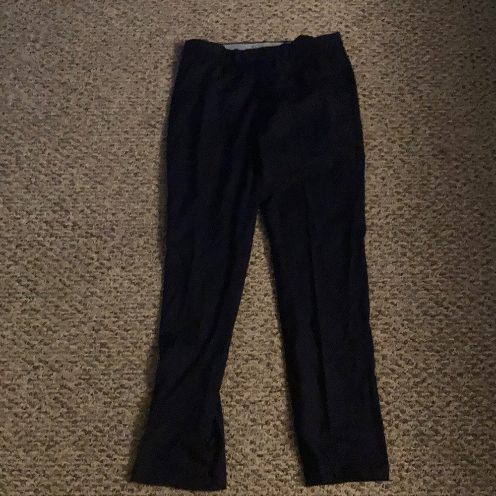 Blue suit pants